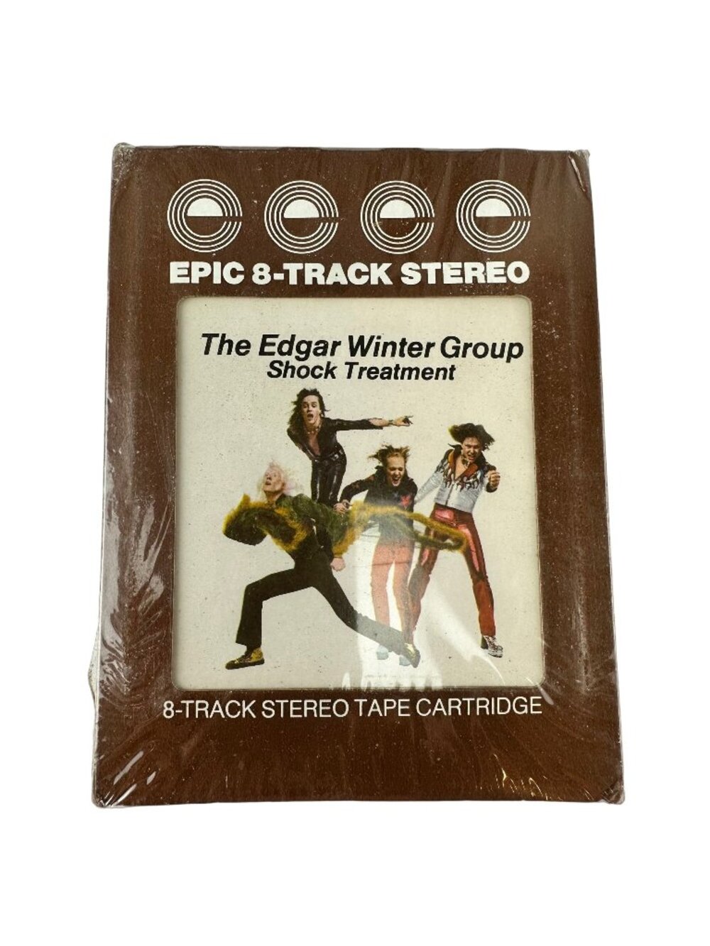The Edgar Winter Group Shock Treatment Sealed 8 Track Tape